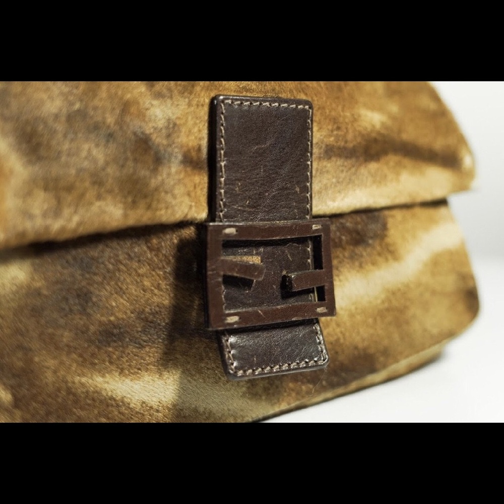 Fendi baguette brown fur bag - Picture 6 of 6